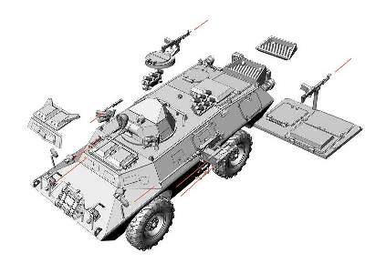 V-100 (XM-706 E1) pływający samochód pancerny - zdjęcie 13