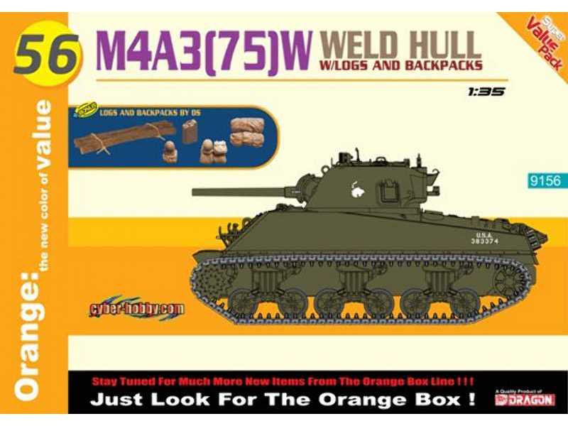 M4A3(75)W Sherman ze spawanym kadłubem - zdjęcie 1 M4A3(75)W Sherman ze spawanym kadłubem - zdjęcie 1