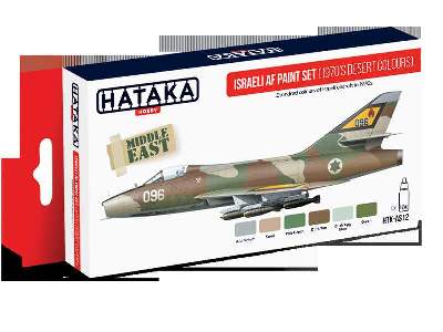 HTK-BS12 Israeli AF pait set '70 desert - zdjęcie 1