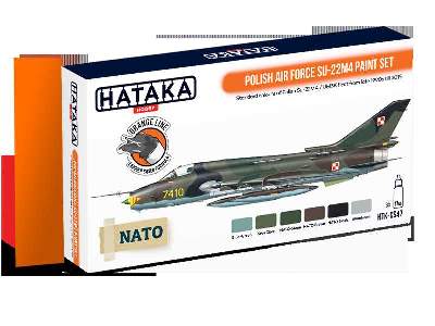 HTK-CS47 Polish Air Force Su-22M4 paint set - zdjęcie 1