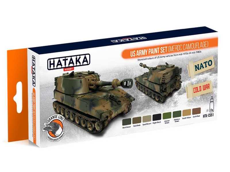 HTK-CS51 US Army paint set ( MERDC ) - zdjęcie 1 HTK-CS51 US Army paint set ( MERDC ) - zdjęcie 1