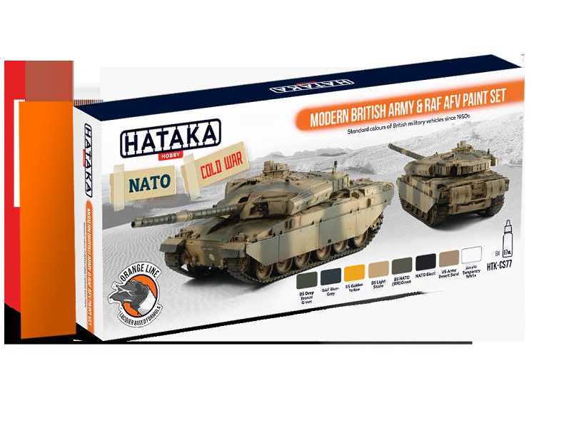 HTK-CS77 Modern British Army & RAF AFV set - zdjęcie 1 HTK-CS77 Modern British Army & RAF AFV set - zdjęcie 1