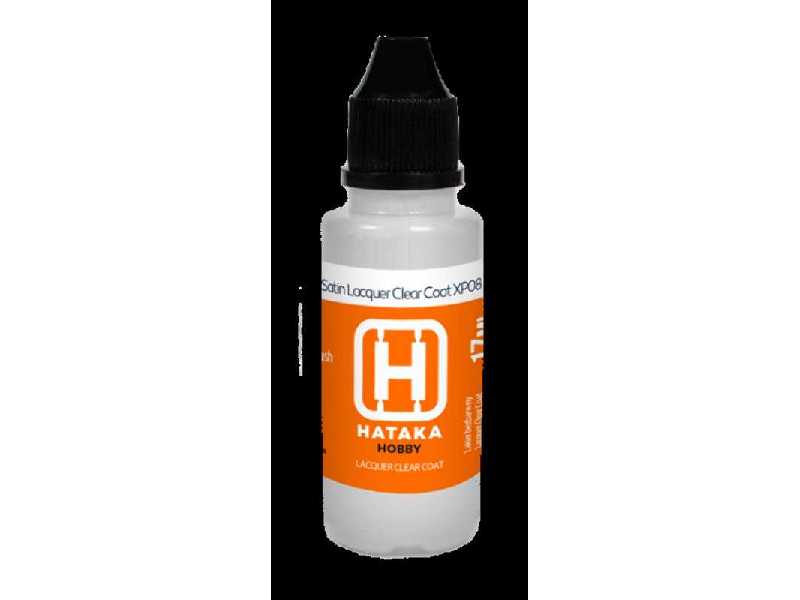 HTK-XP08 Lakier bezbarwny satynowy 17 ml - zdjęcie 1 HTK-XP08 Lakier bezbarwny satynowy 17 ml - zdjęcie 1