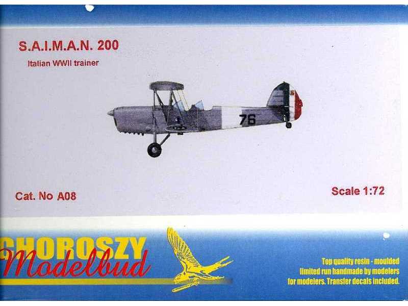 S.A.I.M.A.N. 200 Italian WWII trainer - zdjęcie 1 S.A.I.M.A.N. 200 Italian WWII trainer - zdjęcie 1