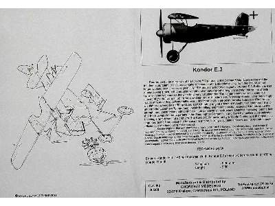 Kondor E.3/ E.3a Swiss version - zdjęcie 5