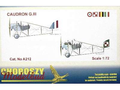 CAUDRON G-III French, Polish, Italian, Belgium - zdjęcie 8