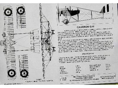 CAUDRON G-III French, Polish, Italian, Belgium - zdjęcie 10