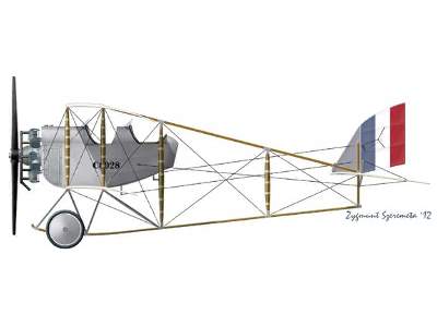 CAUDRON G-III Anzani engine - zdjęcie 1