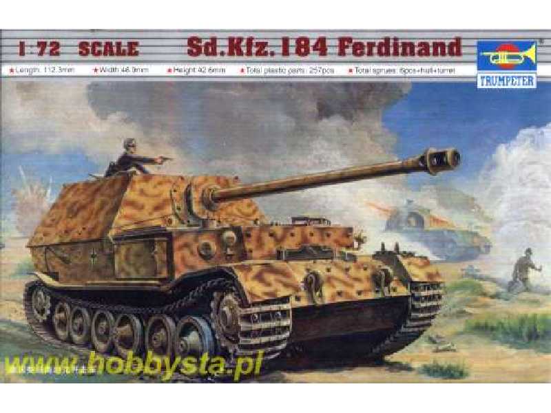 Sd.Kfz. 184 Ferdinand - zdjęcie 1 Sd.Kfz. 184 Ferdinand - zdjęcie 1