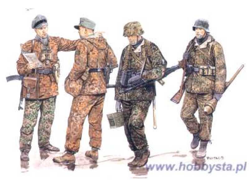 Figurki German Combat Unit - zdjęcie 1 Figurki German Combat Unit - zdjęcie 1