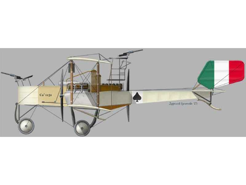 Caproni Ca.3 nr Ca1 1151 - zdjęcie 1 Caproni Ca.3 nr Ca1 1151 - zdjęcie 1