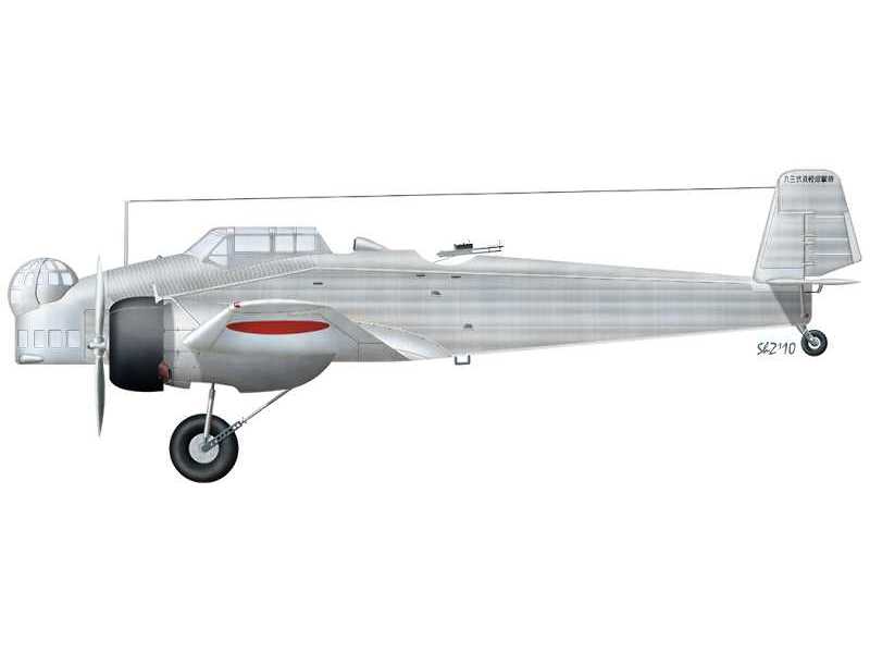 Army Type 93 Light Bomber Ki-2 II late version - zdjęcie 1 Army Type 93 Light Bomber Ki-2 II late version - zdjęcie 1