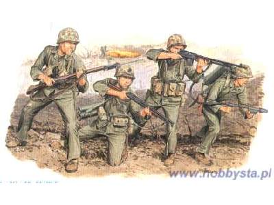 Figurki U.S. Marines (Iwo Jima 1945) - zdjęcie 1