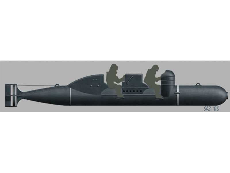Italian human torpedo Maiale - zdjęcie 1