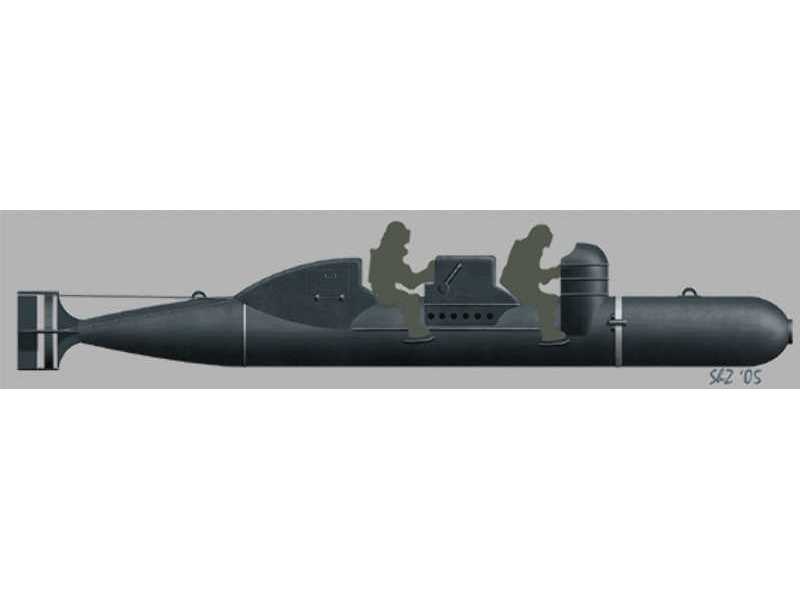 Italian human torpedo Maiale - zdjęcie 1 Italian human torpedo Maiale - zdjęcie 1