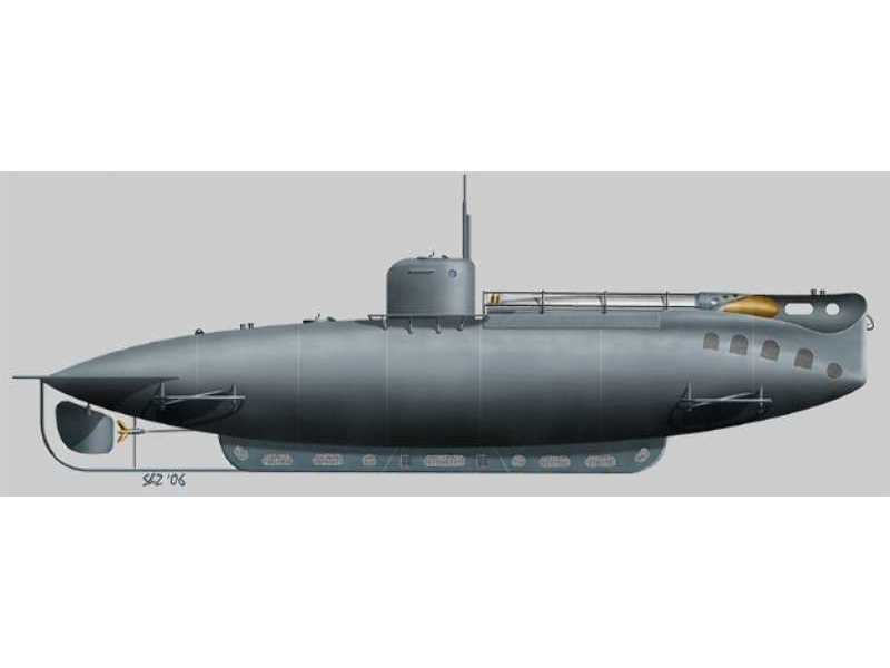 Italian Submarine class A (A2) - zdjęcie 1 Italian Submarine class A (A2) - zdjęcie 1