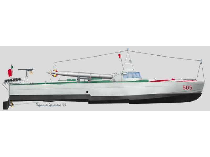 Italian Motorboat MAS 505 - zdjęcie 1 Italian Motorboat MAS 505 - zdjęcie 1