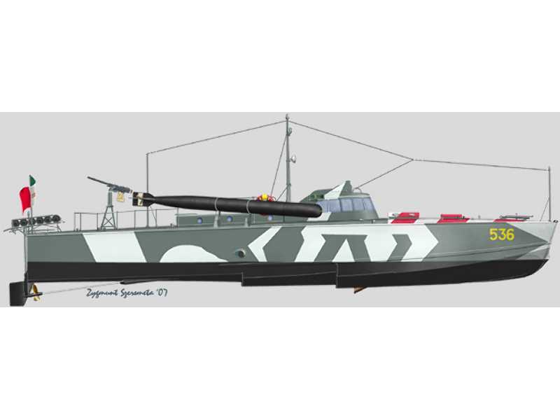 Italian Motorboat M.A.S. 536 - zdjęcie 1 Italian Motorboat M.A.S. 536 - zdjęcie 1