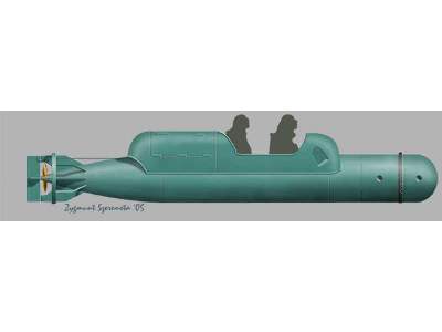 Italian Human Torpedo Maiale SSB - zdjęcie 1