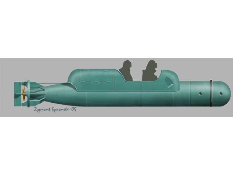 Italian Human Torpedo Maiale SSB - zdjęcie 1