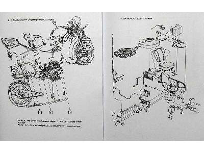 HEAVY MOTORCYCLE M111 SOKÓŁ(FALCON) with SIDE CAR and Radio-Stat - zdjęcie 9