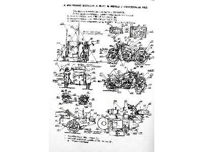 HEAVY MOTORCYCLE M111 SOKÓŁ(FALCON) with SIDE CAR and Radio-Stat - zdjęcie 11