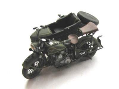 HEAVY MOTORCYCLE M111 SOKÓŁ(FALCON)1000 with SIDE CAR - zdjęcie 4