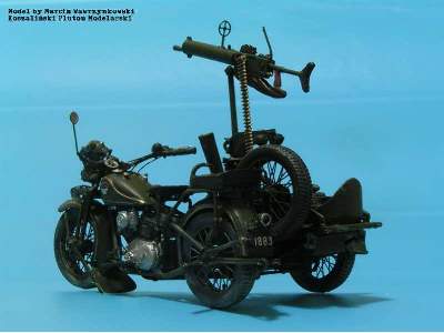 HEAVY MOTORCYCLES M111 SOKÓŁ (FALCON) 1000 with POLISH HEAVY MAC - zdjęcie 4