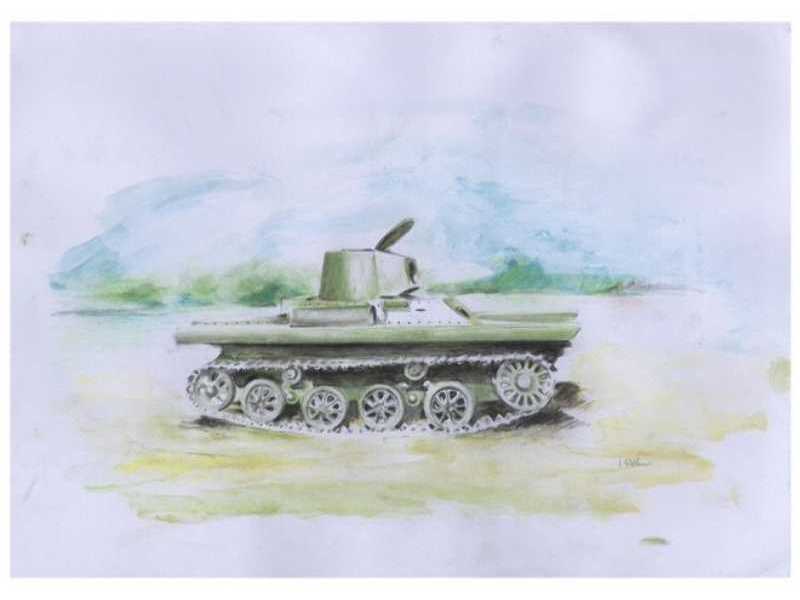 PZInz-130 - prototype Polish amphibious tank - zdjęcie 1 PZInz-130 - prototype Polish amphibious tank - zdjęcie 1