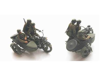 POLISH COMBAT CREW OF 3 (1939) FOR MOTORCYCLE M111 SOKÓŁ (FALCON - zdjęcie 2