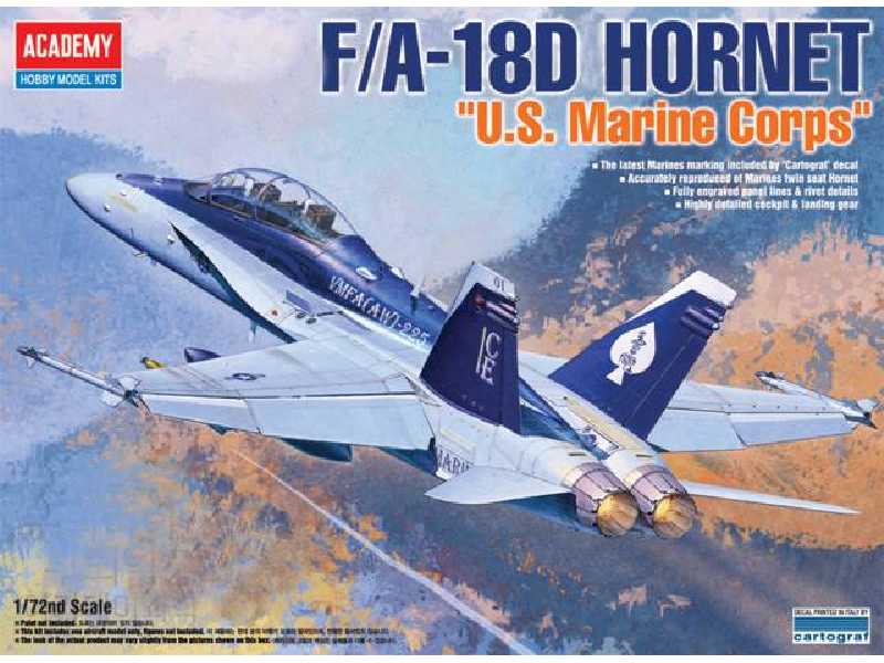 McDonnell Douglas F/A-18D Hornet "U.S. Marine Corps" - zdjęcie 1 McDonnell Douglas F/A-18D Hornet "U.S. Marine Corps" - zdjęcie 1