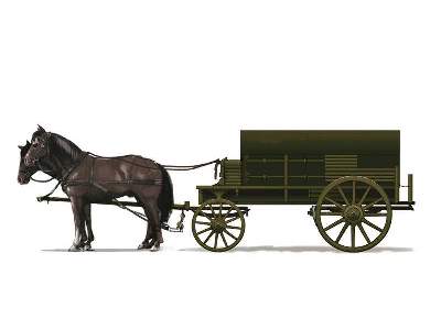 Horses-Drawn Ammunition Supply Wagon ( German Type) - zdjęcie 1