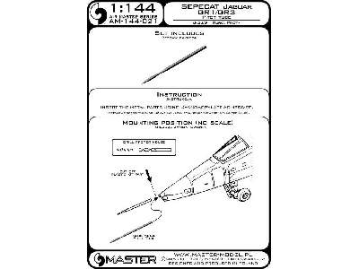 SEPECAT Jaguar GR1/GR3 - Rurka Pitota - zdjęcie 1