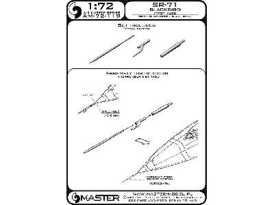 SR-71 Blackbird - Rurka Pitota - zdjęcie 1