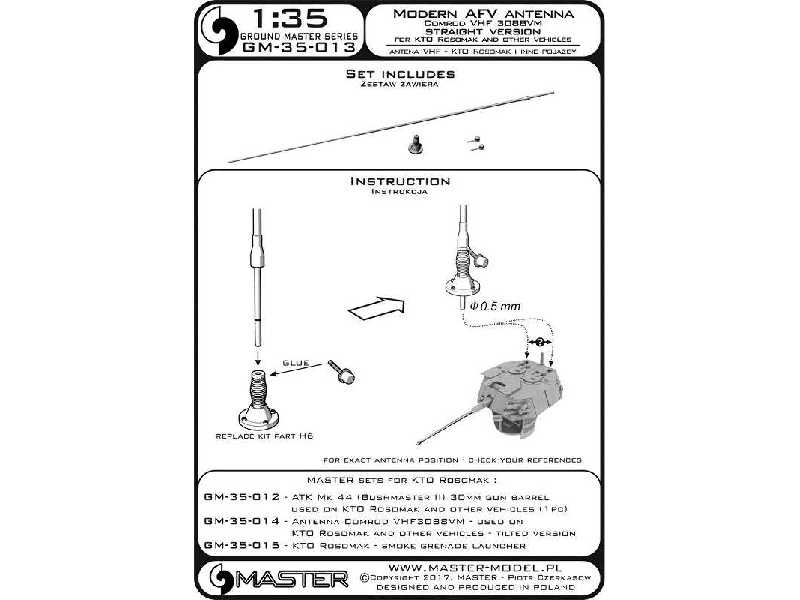 Antena Comrod VHF3088VM - używana na KTO Rosomak i innych pojazd - zdjęcie 1 Antena Comrod VHF3088VM - używana na KTO Rosomak i innych pojazd - zdjęcie 1