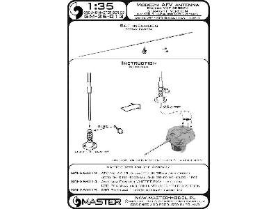 Antena Comrod VHF3088VM - używana na KTO Rosomak i innych pojazd - zdjęcie 2