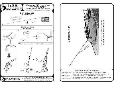 Antena Comrod VHF3088VM - używana na KTO Rosomak i innych pojazd - zdjęcie 1