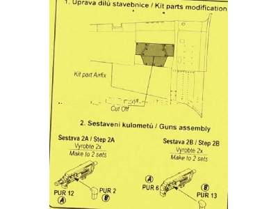 Hawker Hurricane Mk.I - Port Wing Armament Set for Airfix kit - zdjęcie 5