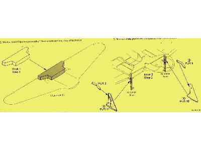 Hawker Hurricane Mk.I - Main Undercarriage Set for Airfix kit - zdjęcie 4