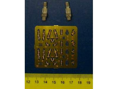 Mirage F.1B - MB Mk. 10 Seat (2pcs) for SH kit - zdjęcie 3