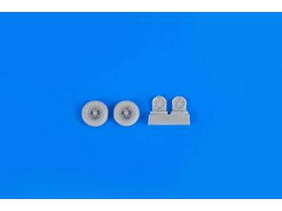 P-47D/M Thunderbolt - Wheels (Diamond Tread Pattern) set for any - zdjęcie 2