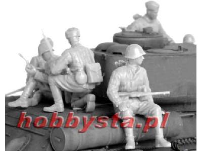 Figurki Soviet Infantry Tank Riders - zdjęcie 4
