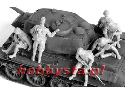 Figurki Soviet Infantry Tank Riders - zdjęcie 5