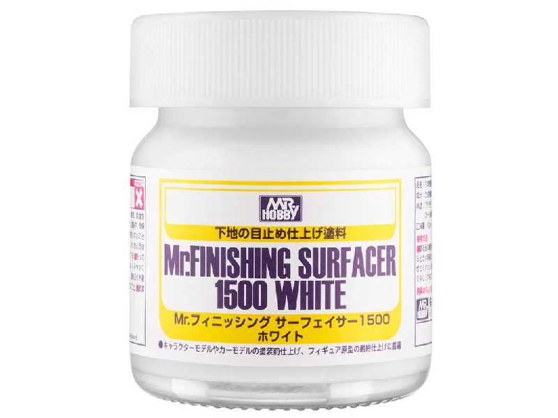 Mr.Finishing Surfacer 1500 White - zdjęcie 1 Mr.Finishing Surfacer 1500 White - zdjęcie 1