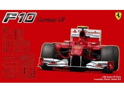 Ferrari F10 German GP 2010 - zdjęcie 1