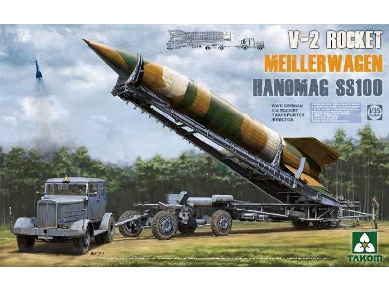 V-2 Rocket Transporter + Hanomag - zdjęcie 1 V-2 Rocket Transporter + Hanomag - zdjęcie 1
