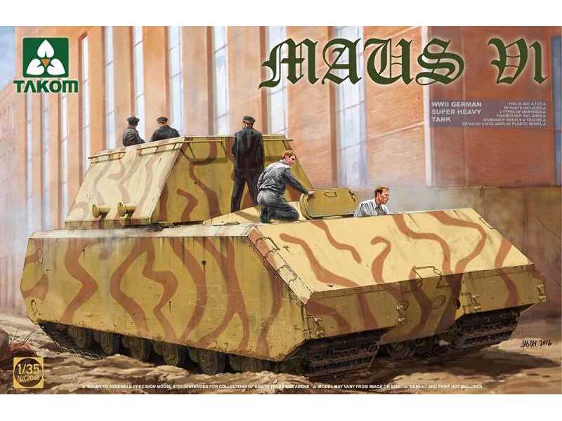 Superciężki czołg niemiecki Maus V1 - zdjęcie 1 Superciężki czołg niemiecki Maus V1 - zdjęcie 1