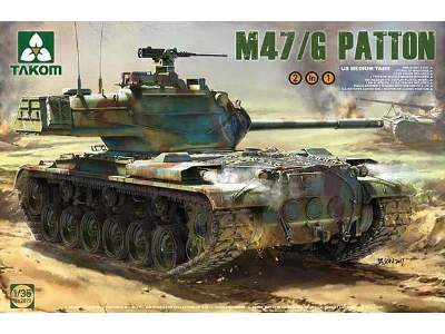 M47/G Patton - amerykański czołg średni - 2 w 1 - zdjęcie 1