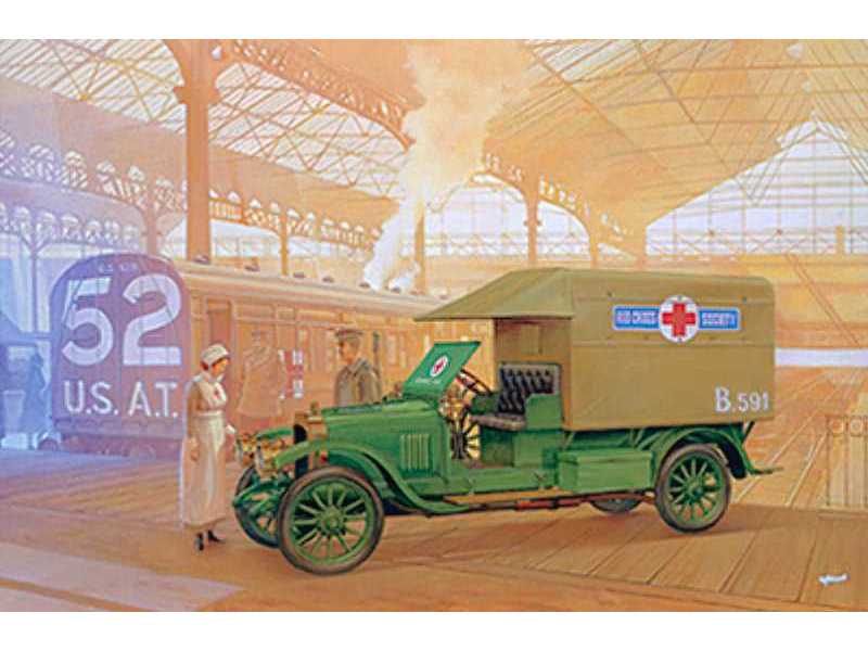 Vauxhall D-type Staff Ambulance - zdjęcie 1 Vauxhall D-type Staff Ambulance - zdjęcie 1