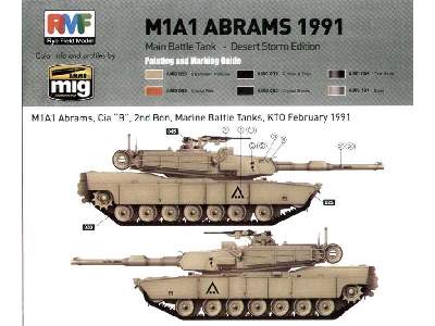 M1A1 Abrams - Wojna w Zatoce 1991 - zdjęcie 2